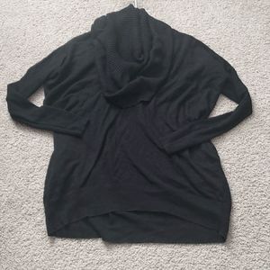 Black cowl neck slouchy Victoria Secret Sweater